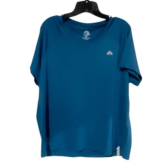 EMS NWT Techwick Essence Peak Series T-Shirt XXL Blue Plus Size Stretch Outdoor - Picture 2 of 6